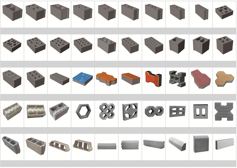 블록 제작 기계에 적합한 금형을 선택하는 방법
