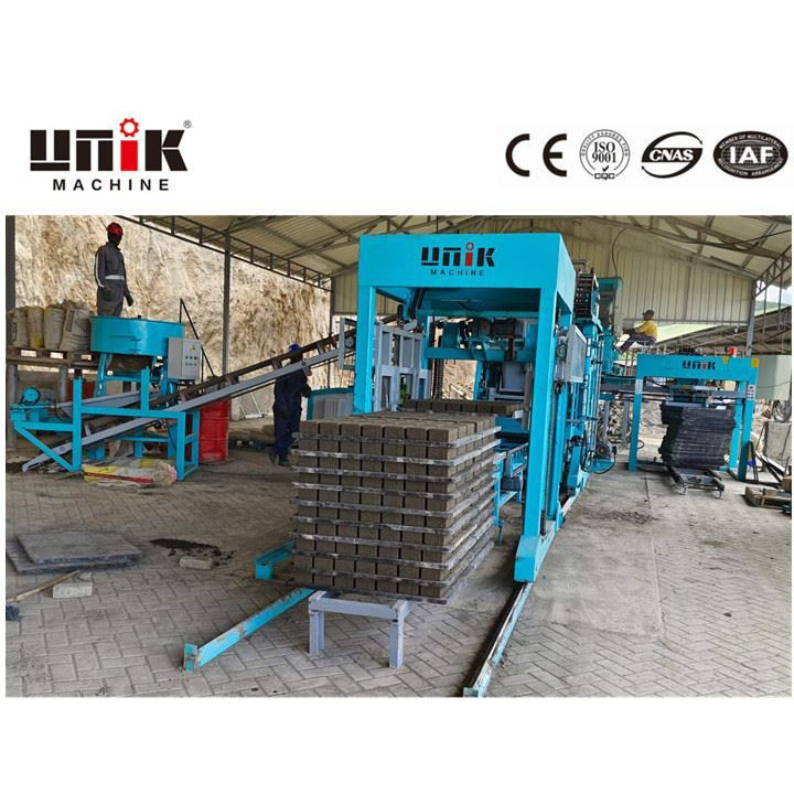 압축 지구 블록 제작 기계